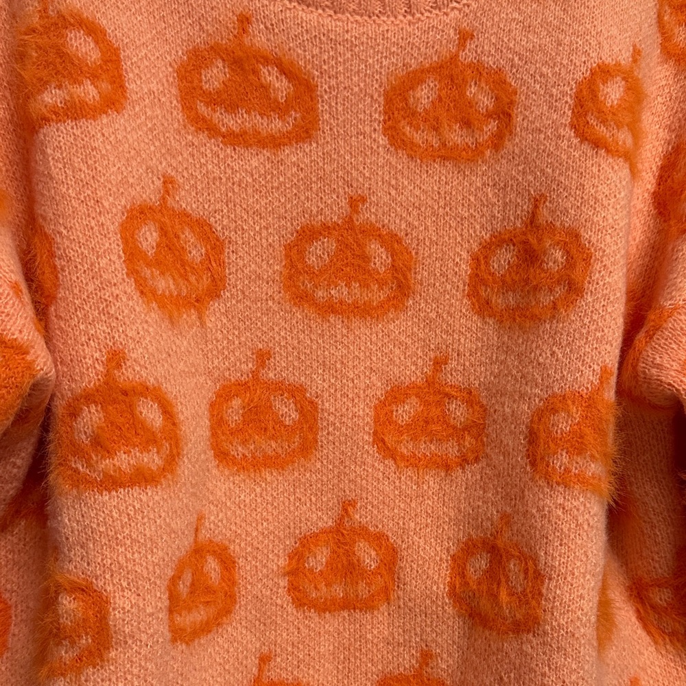 Geegee Women's Pumpkin Pattern Sweater - image 3
